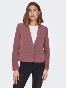 ONLY Blazers Regular Fit Col à revers -Rose Brown - 15287537