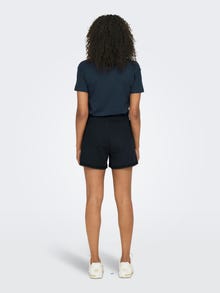 ONLY Locker geschnitten Mittlere Taille Shorts -Black - 15287622