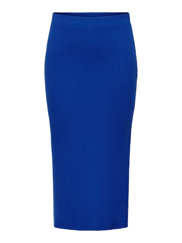 ONLY midi skirt with slit - 15287636
