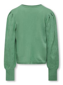 ONLY Pull-overs Regular Fit Col rond Bas hauts Manches ballons -Creme De Menthe - 15287665