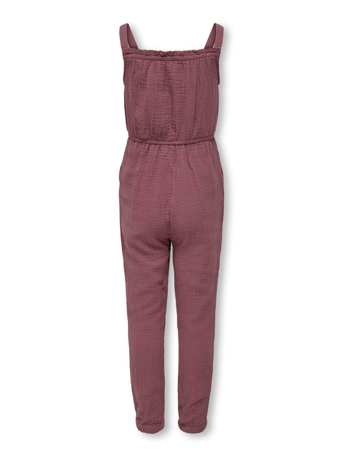ONLY Elasticated Jumpsuit -Rose Brown - 15287684