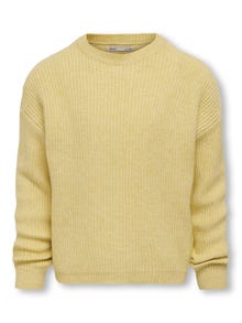 ONLY Rib Knitted Pullover -Jojoba - 15287690