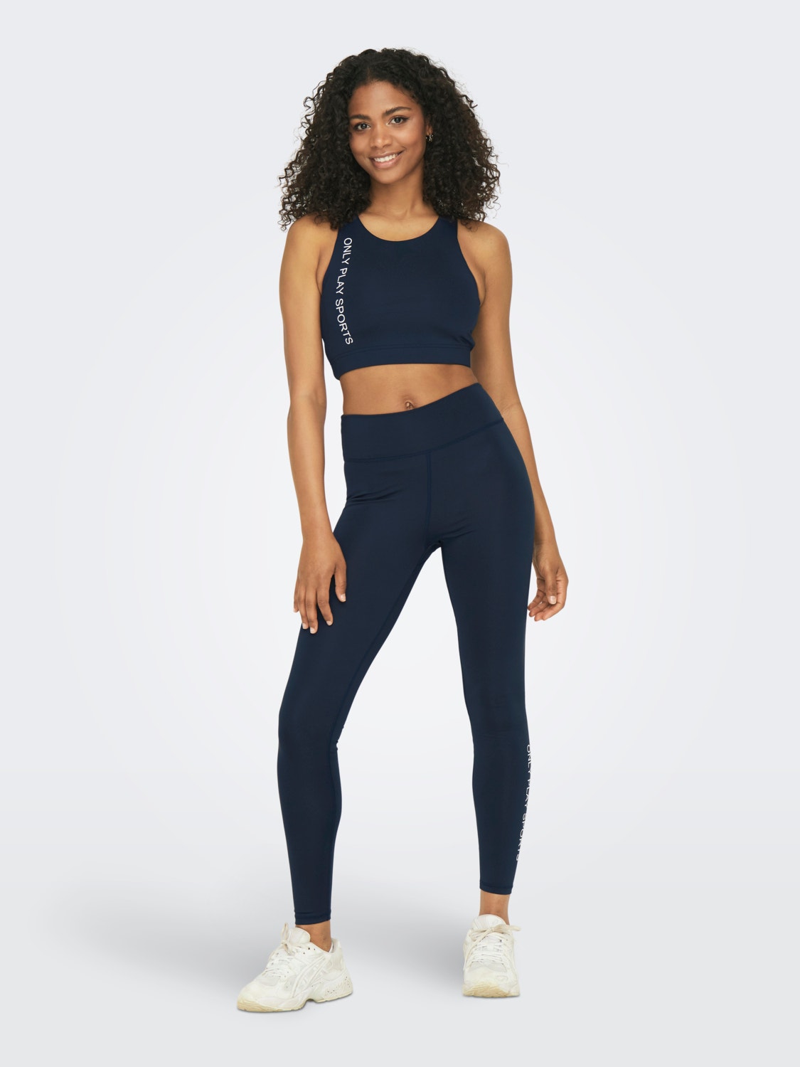 ONLY Leggings Tight Fit Taille haute -Blue Nights - 15287732