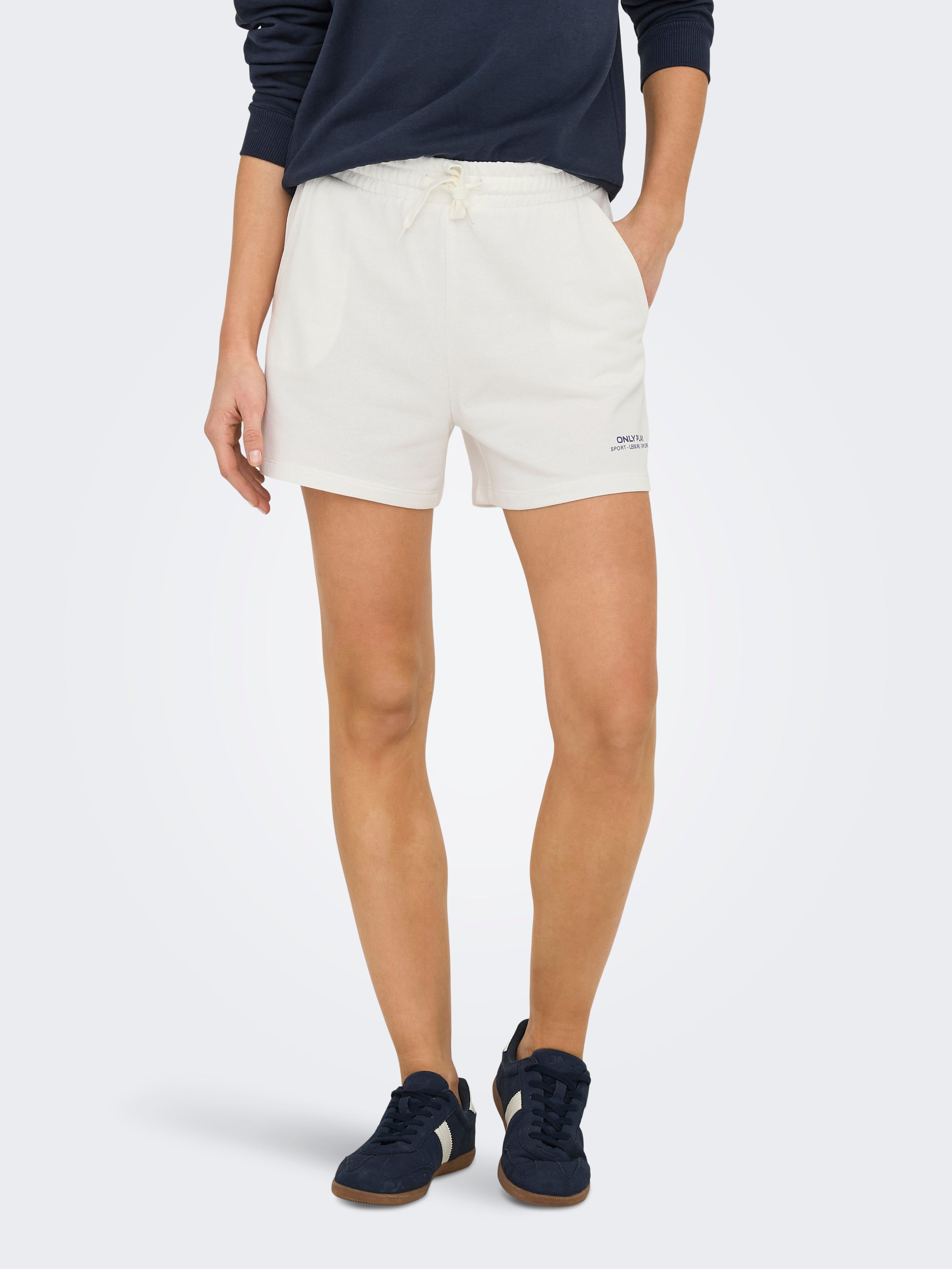Onpmae Hohe Taille Locker Geschnitten Sweat-shorts