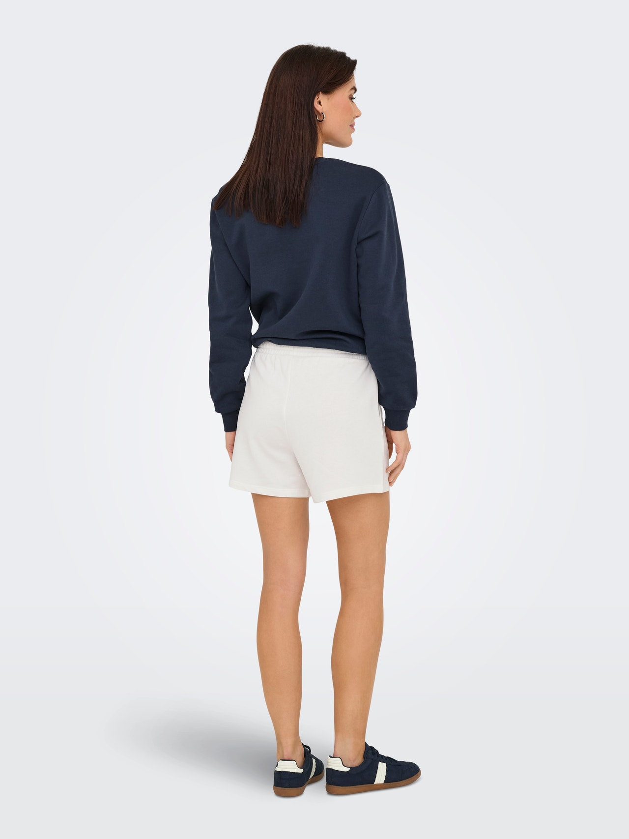 ONLY Ruumikas lõige Kõrge vöökoht Lühikesed püksid -Cloud Dancer - 15287741