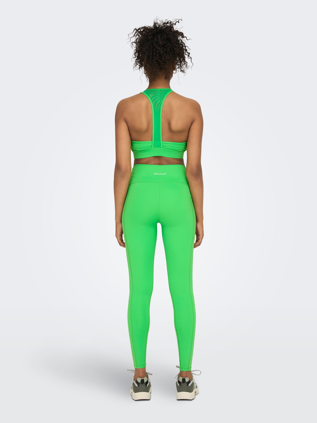 ONLY Training tights with high waist -Irish Green - 15287742