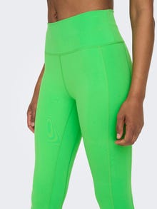 ONLY Training tights with high waist -Irish Green - 15287742