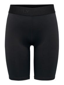 ONLY Enger Schnitt Mittlere Taille Shorts -Black - 15287822