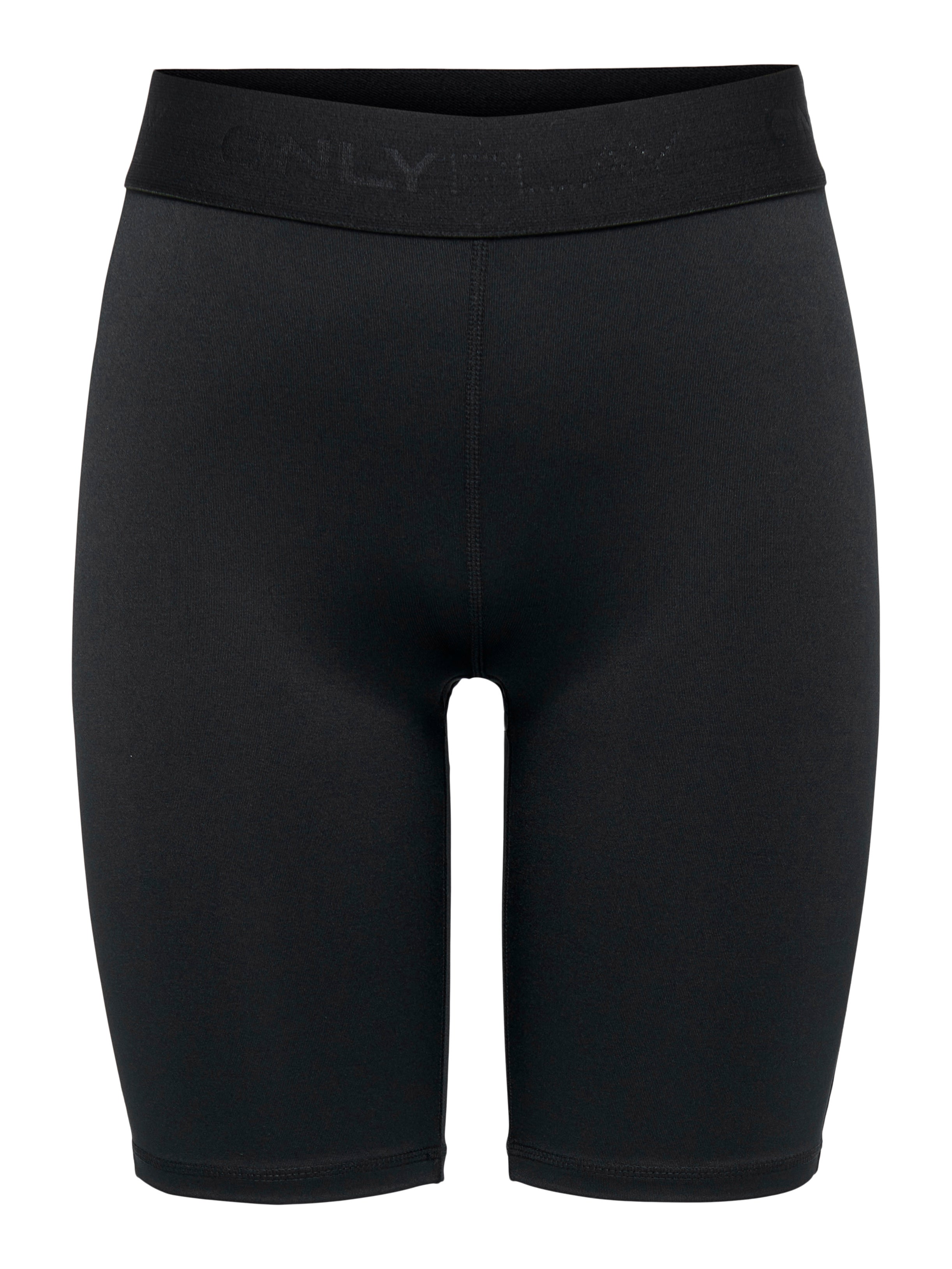 Tight Fit Mid waist Shorts Black ONLY®