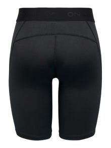 ONLY Shorts Corte tight Cintura media -Black - 15287822