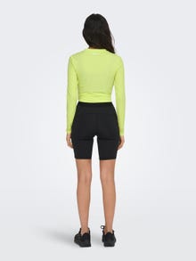 ONLY Shorts Corte tight Cintura media -Black - 15287822
