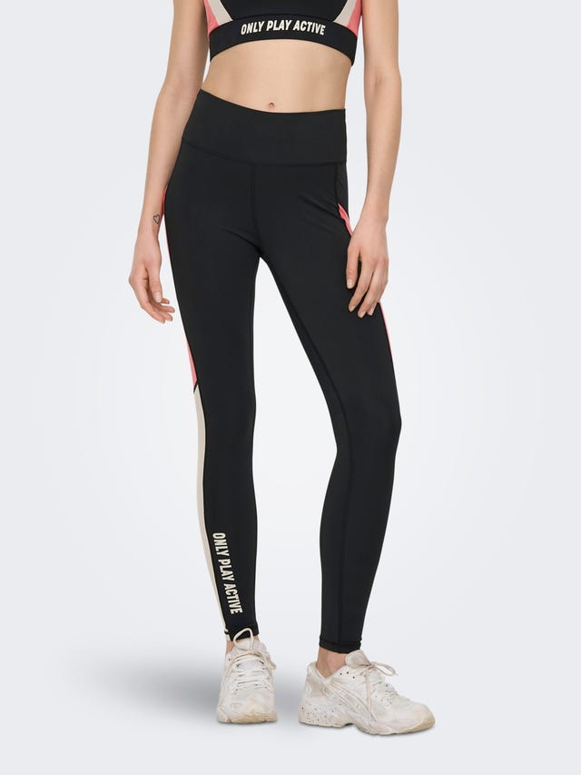 ONLY Leggings Tight Fit Taille haute - 15287829