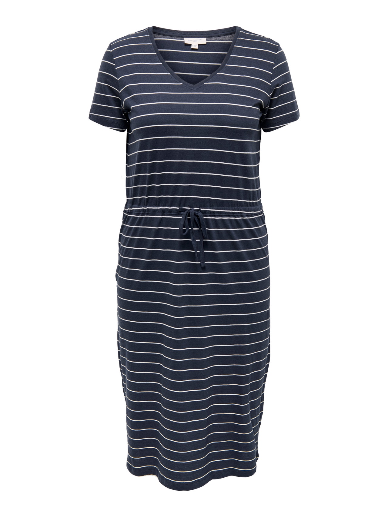 ONLY Tavapärane lõige V-kaelus Vormikas Lühike kleit -Night Sky - 15287890