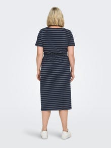 ONLY Tavapärane lõige V-kaelus Vormikas Lühike kleit -Night Sky - 15287890