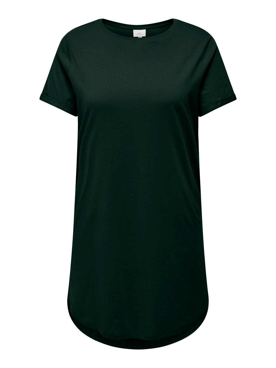 ONLY Regular Fit Round Neck Curve Short dress -Scarab - 15287901