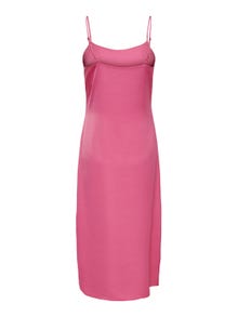 ONLY Normal passform O-ringning Lång klänning -Pink Power - 15287925