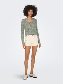 ONLY V-Neck Pullover -Seagrass - 15287943
