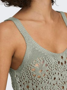 ONLY Detailed Knit Top -Seagrass - 15287943