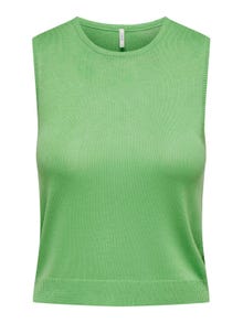 ONLY Regular Fit Round Neck Knit top -Summer Green - 15288047