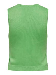 ONLY Regular Fit Round Neck Knit top -Summer Green - 15288047