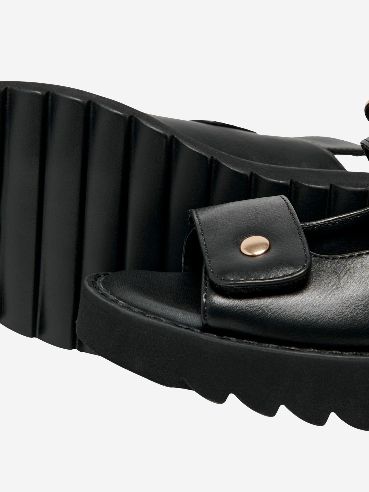 ONLY Faux leather sandals -Black - 15288053