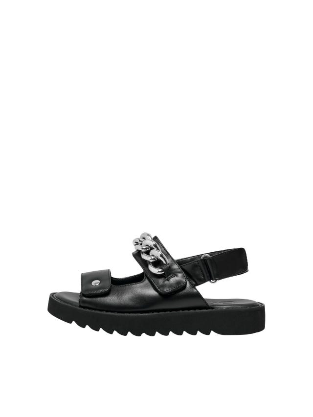ONLY Imiteret læder sandaler - 15288053