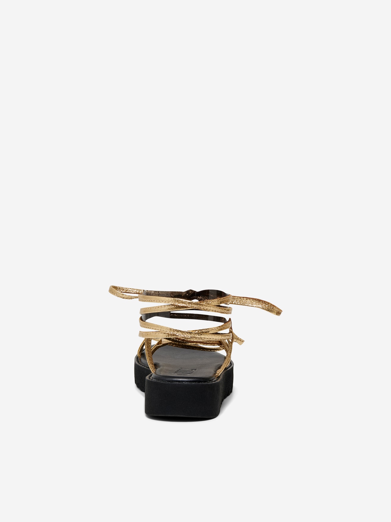 ONLY Sandaler med bindebånd -Gold Colour - 15288056
