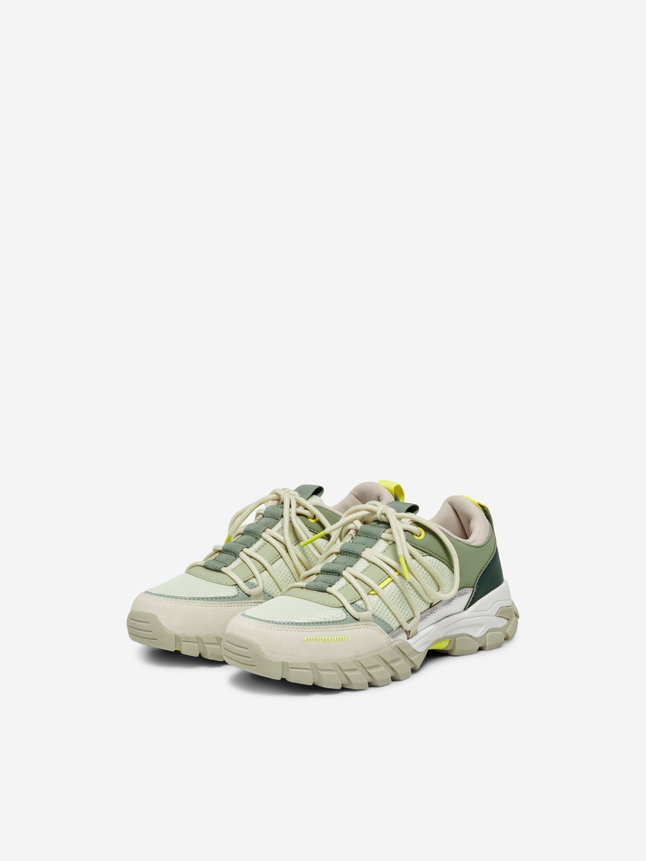 ONLY Ronde neus Sneaker -Green Ash - 15288073