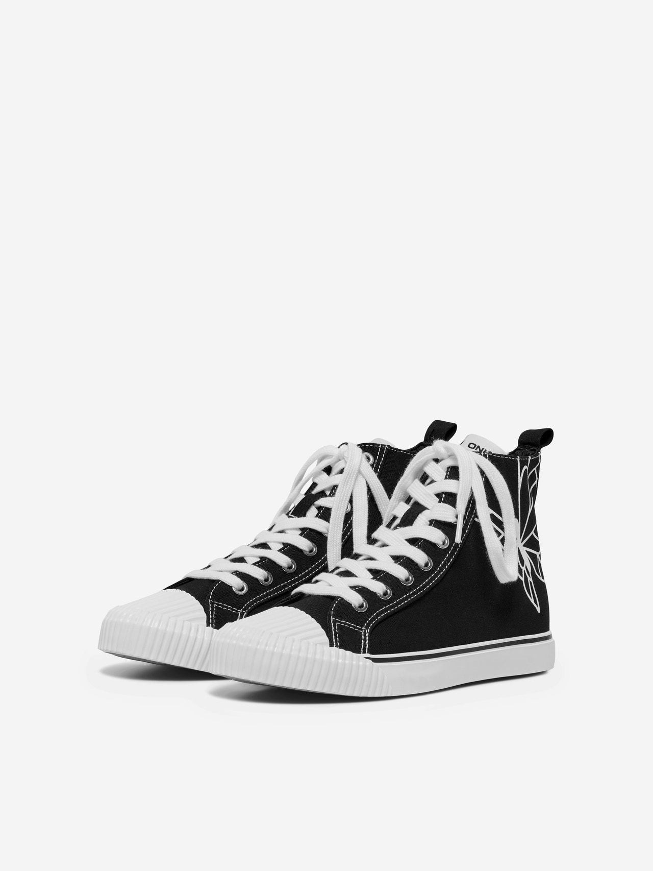 ONLY Amandelvormige neus Sneaker -Black - 15288088