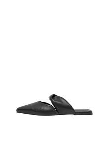 ONLY Faux leather loafers -Black - 15288101