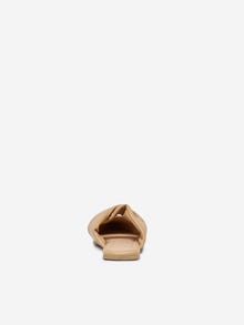 ONLY Imiteret læder loafers -Brown Sugar - 15288101
