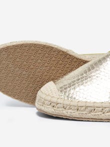 ONLY Round toe Espadrilles -Gold Colour - 15288106