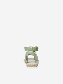 ONLY Espadrilles Bout ouvert Sangle réglable -Greenery - 15288109