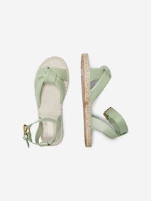ONLY Espadrilles Bout ouvert Sangle réglable -Greenery - 15288109