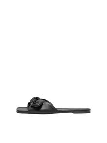 ONLY Faux leather sandals -Black - 15288110