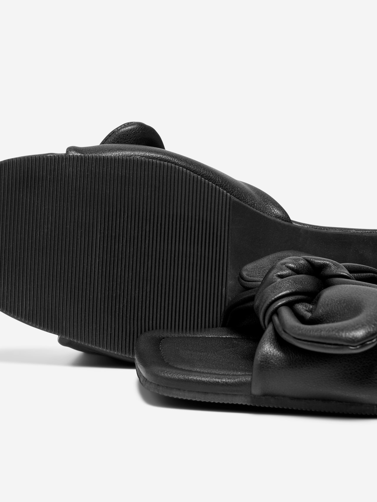 ONLY Imiteret læder sandaler -Black - 15288110