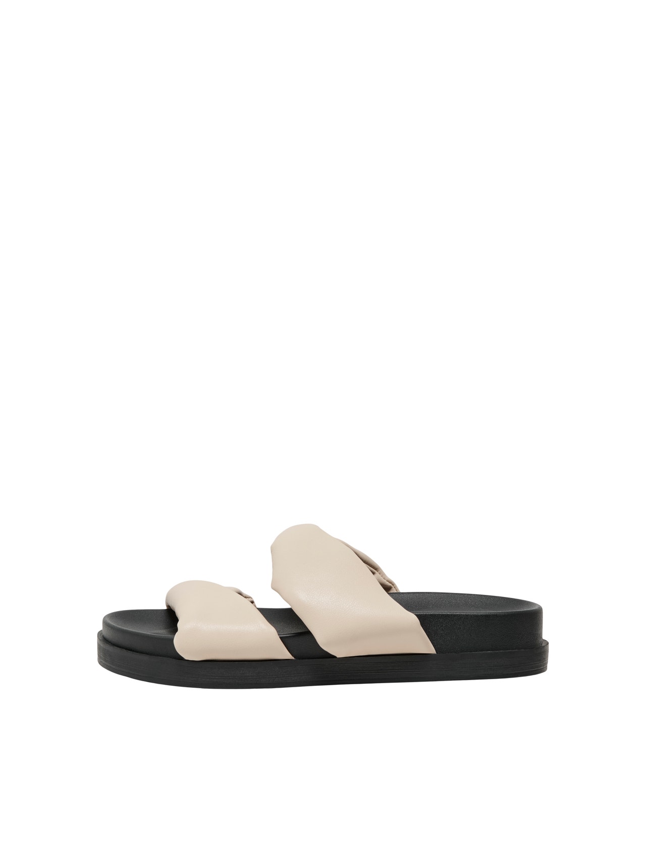 ONLY Faux leather sandals -Beige - 15288132