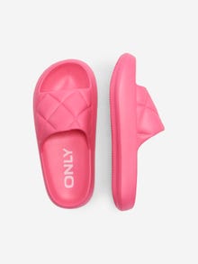ONLY Open toe Sliders -Pink Glo - 15288145