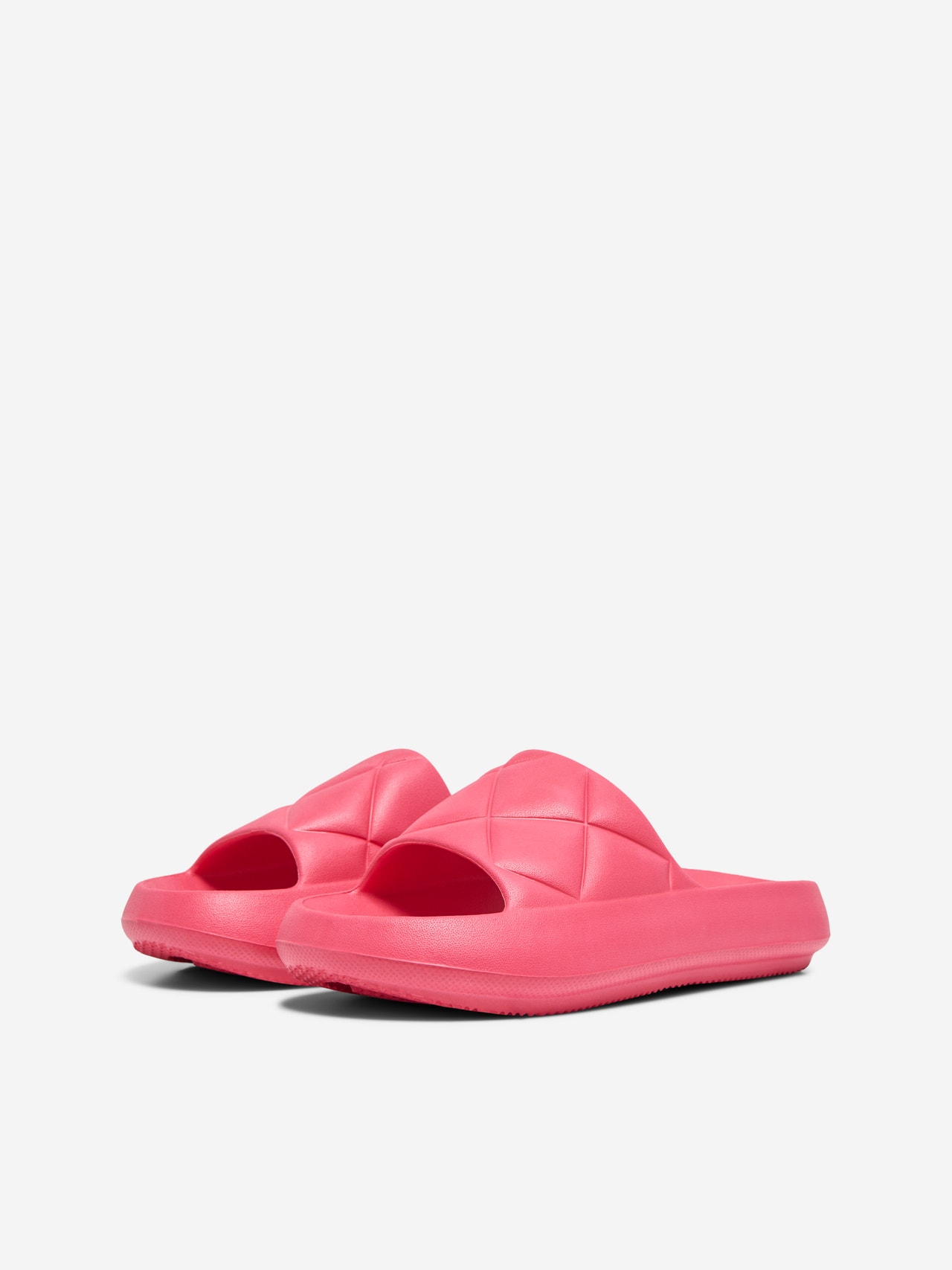 ONLY Open teen neus Slides -Pink Glo - 15288145