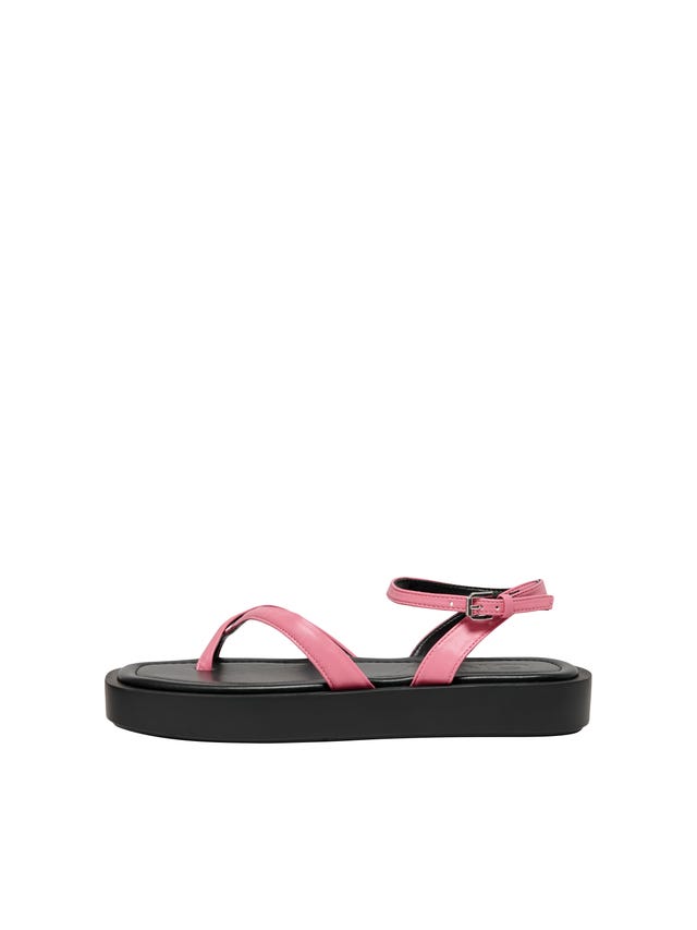 ONLY Imiteret læder sandaler - 15288147