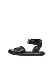 ONLY Open toe Adjustable strap Sandal -Black - 15288148