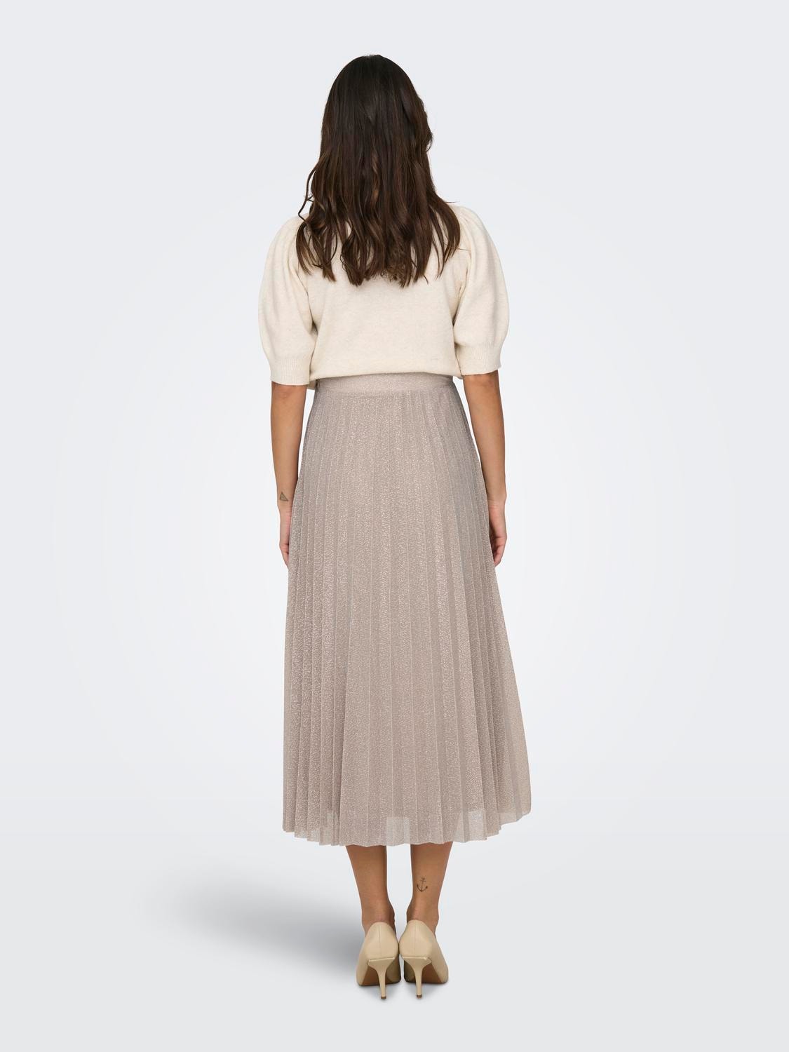 ONLY Graviditet Kort kjol -Cobblestone - 15288190