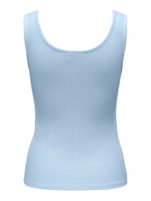 ONLY Camisetas de tirantes Corte regular Cuello redondo -Cashmere Blue - 15288235