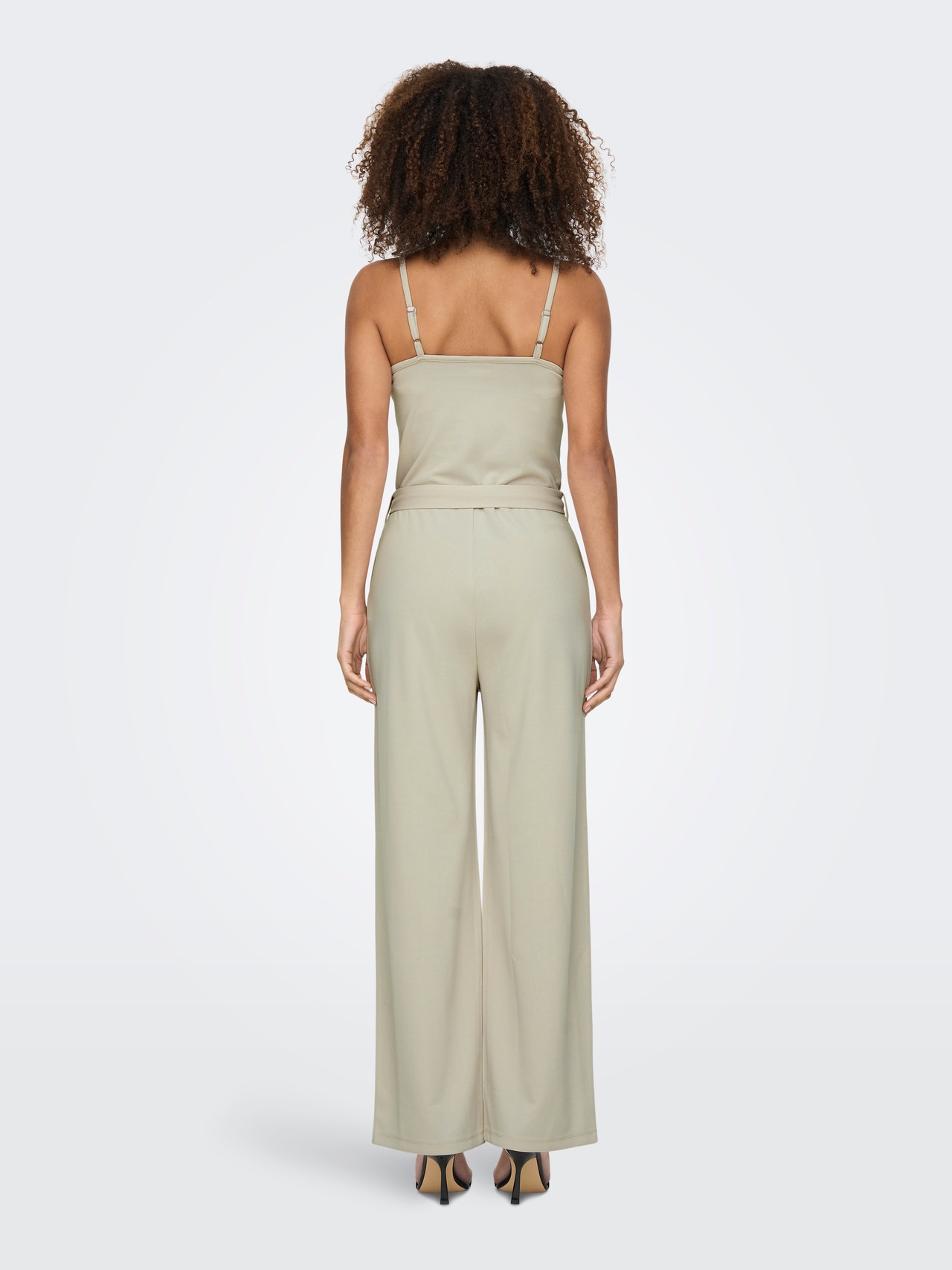 ONLY Jumpsuit med bælte -Chateau Gray - 15288246