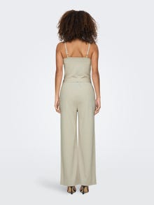 ONLY Jumpsuit With Belt -Chateau Gray - 15288246