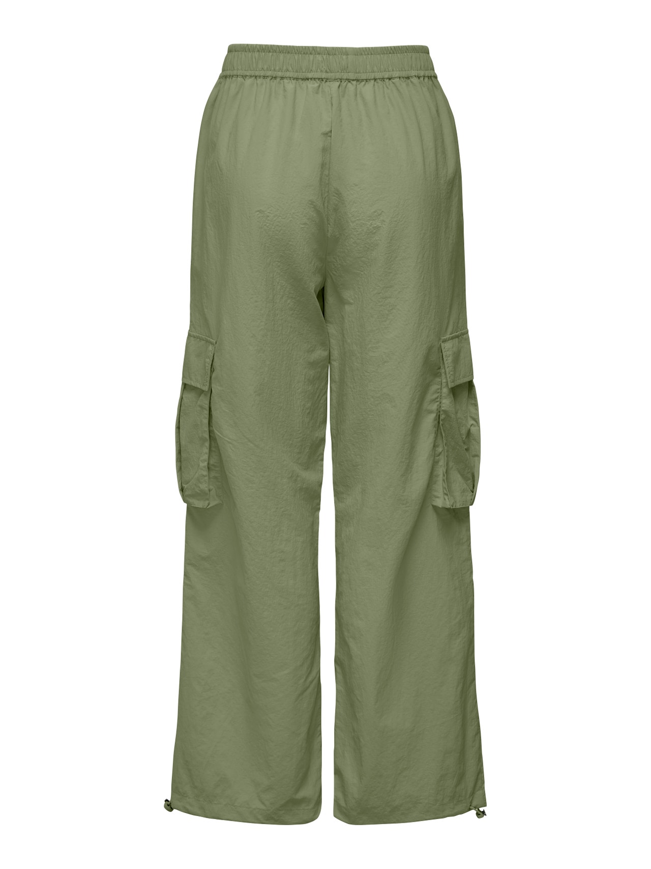 ONLY mid waist cargo pants -Aloe - 15288248