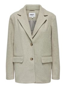ONLY Blazers Regular Fit Col à revers -Weathered Teak - 15288325
