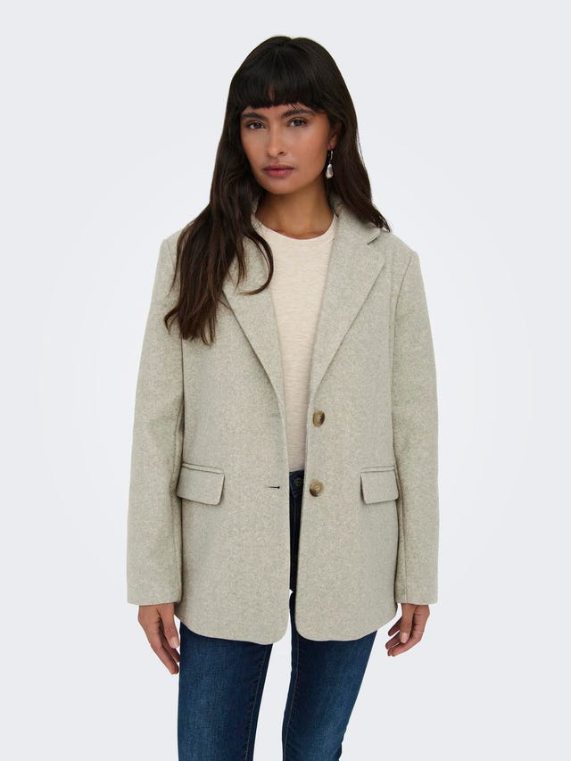 ONLY Blazers Regular Fit Col à revers - 15288325