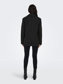 ONLY Regular Fit Reverse Blazer -Dark Grey Melange - 15288325