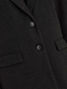 ONLY Blazers Corte regular Cuello invertido -Dark Grey Melange - 15288325